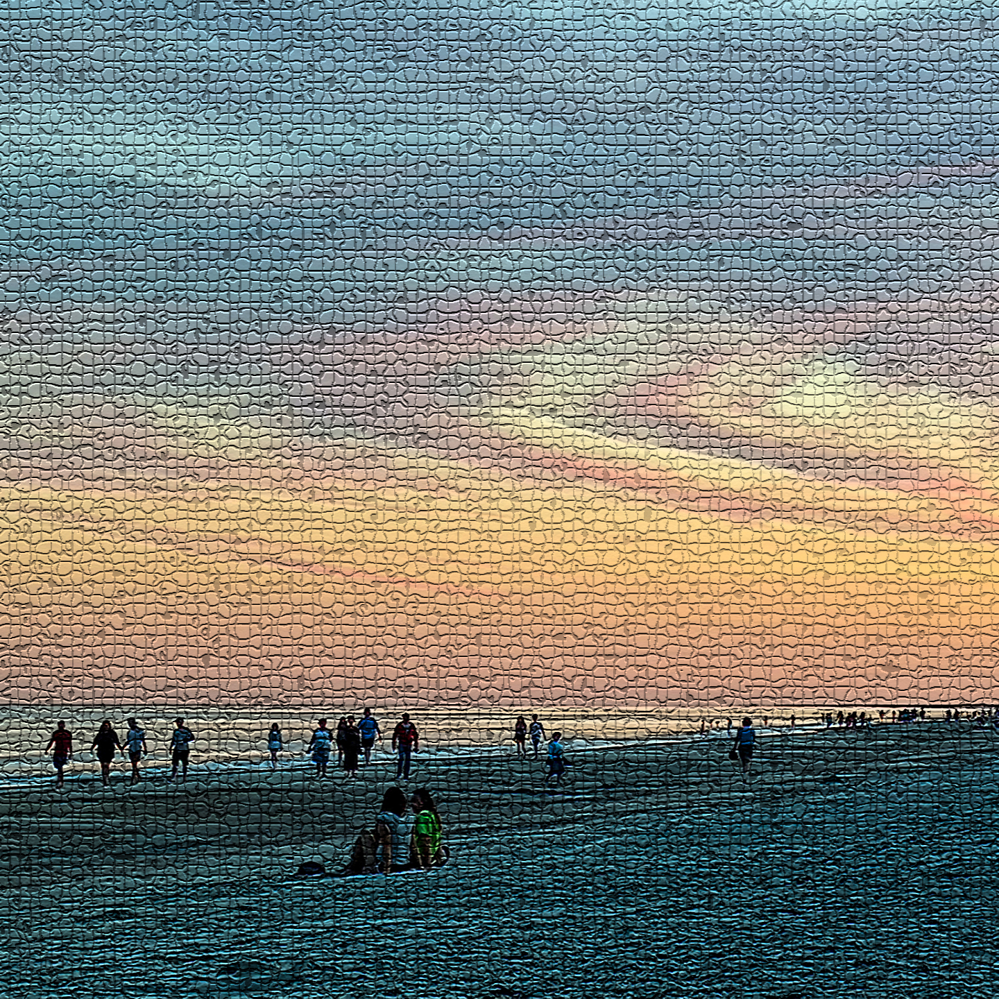 Beach at Sunset