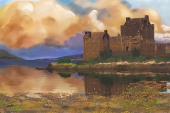Clearing Summer Storm - Eilean Donan Castle (2021)