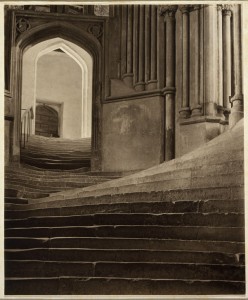 Frederick Evans, A Sea of Steps-Stairs to Chapter House -Wells Cathedral, 1903